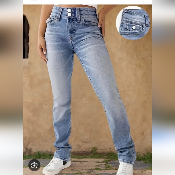 Denim - Boutique  Hi Rise Jegging Jeans Sz Large *D7